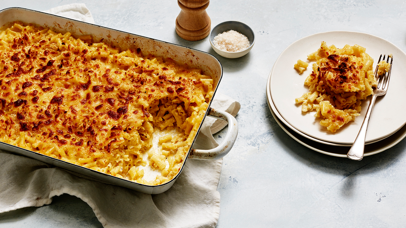 creamy macaroni and cheese recipe using 3 cheeses