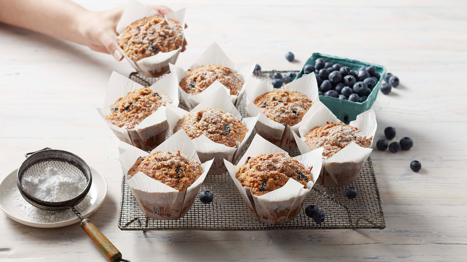 Blueberry and Coconut Muffins | The Neff Kitchen