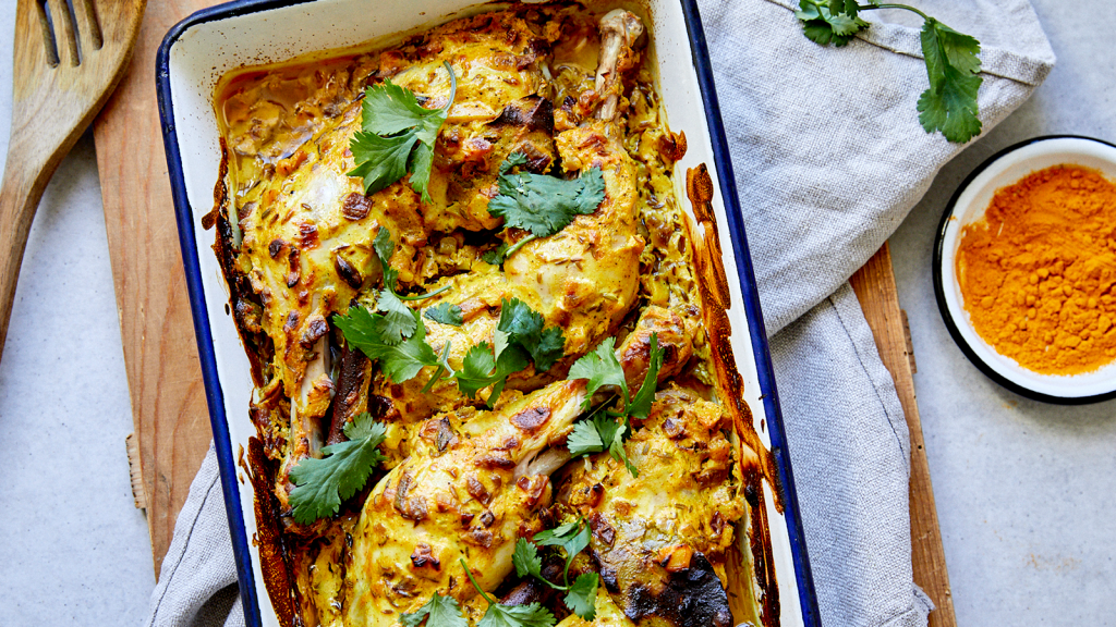 Baked Chicken With Yoghurt And Spices The Neff Kitchen