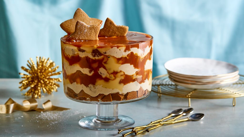 Gingerbread trifle