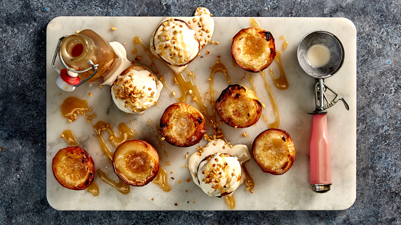 Broiled Or Grilled Peaches Or Nectarines