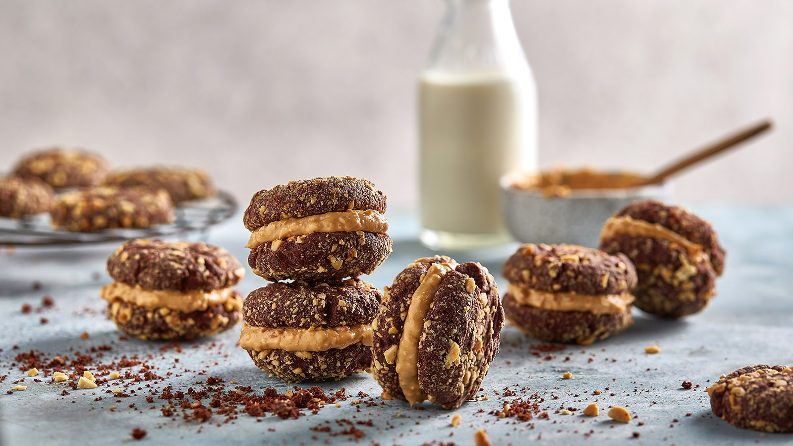 Chocolate melting moments