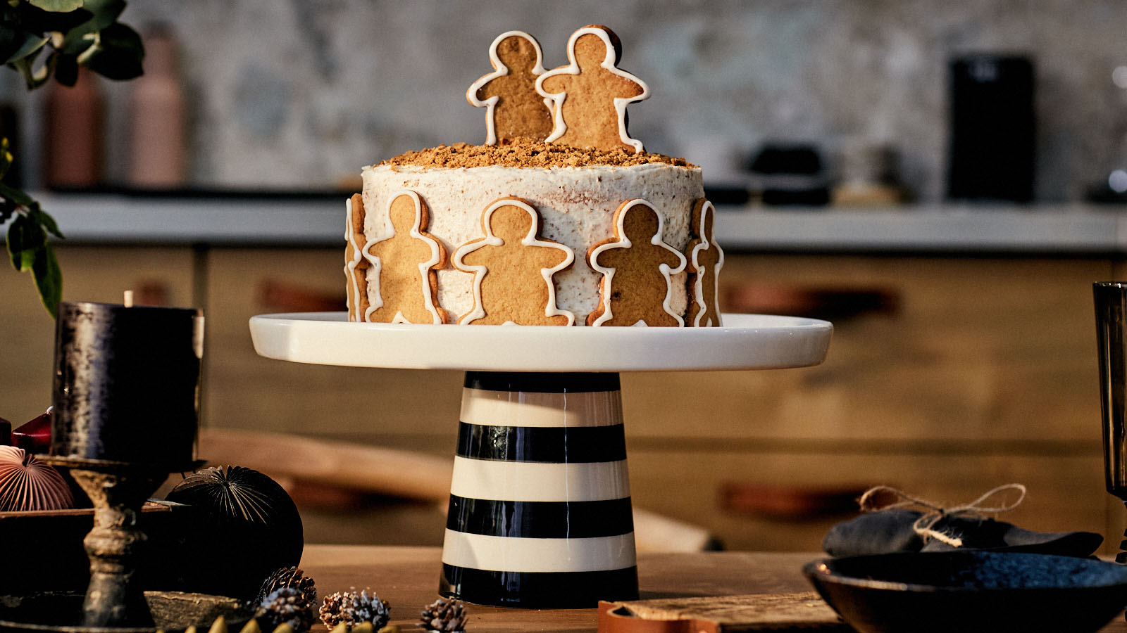 gingerbread christmas dessert