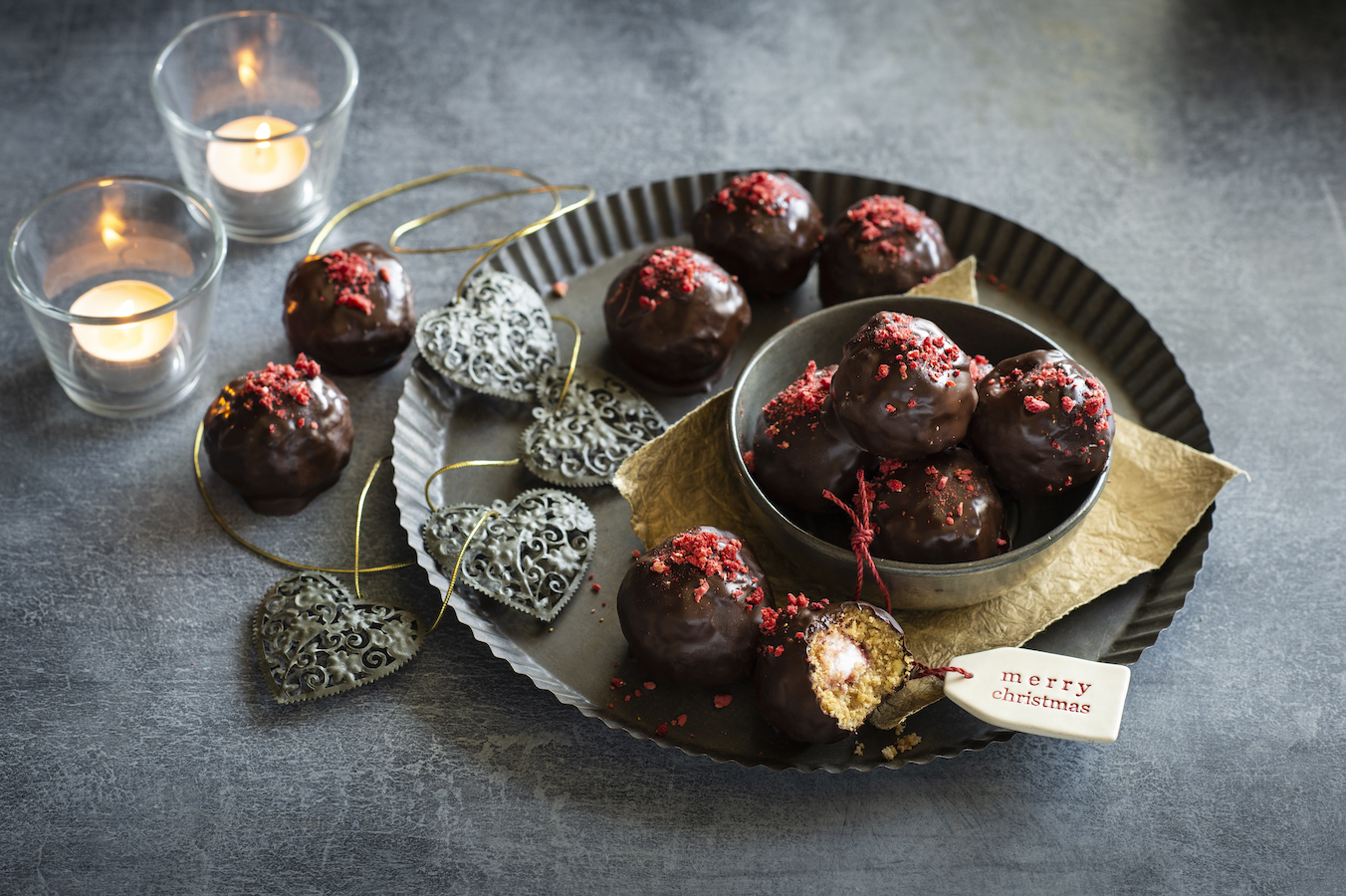 Christmas truffles