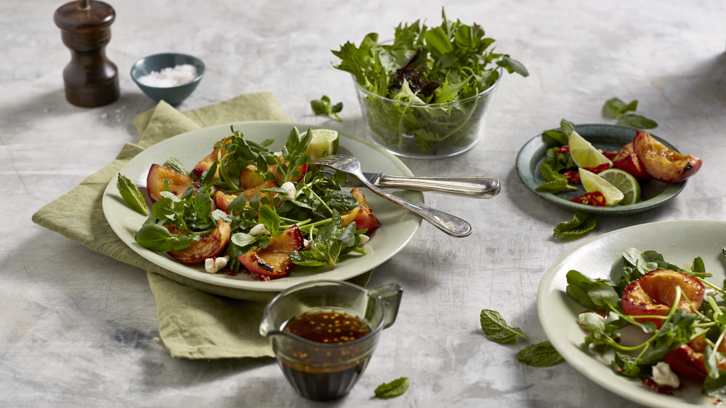 Grilled Nectarine Salad | The Neff Kitchen