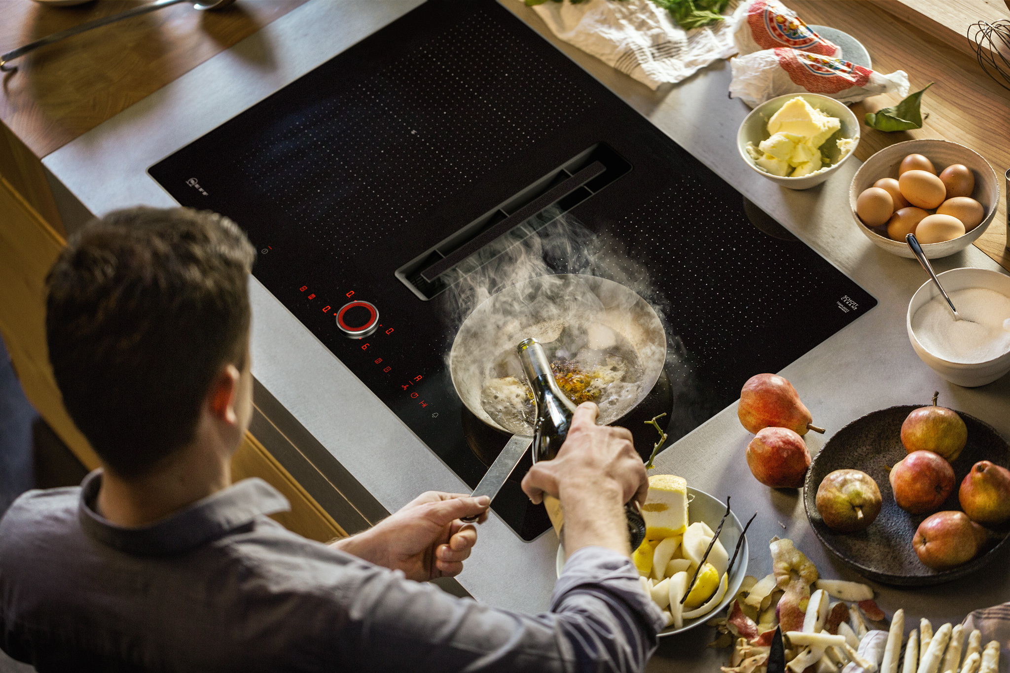 NEFF vented cooktop