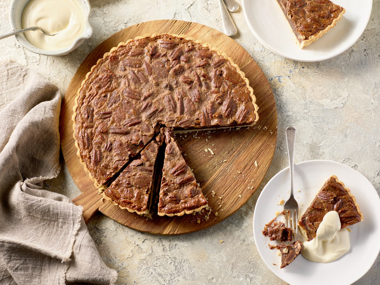 Chocolate Pecan Tart
