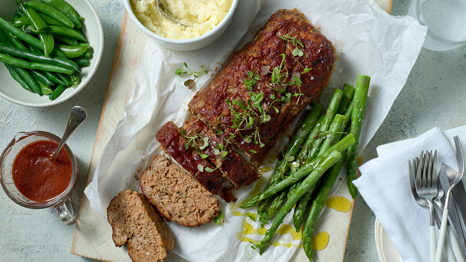 Meatloaf with BBQ Sauce | The Neff Kitchen
